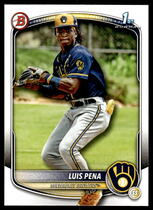 2025 Bowman Prospects #BP-38 Luis Pena