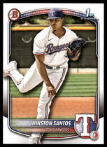 2025 Bowman Prospects #BP-121 Winston Santos