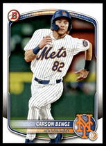 2025 Bowman Prospects #BP-108 Carson Benge