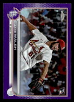 2022 Topps Chrome Update Purple Refractor #USC156 Jake Walsh