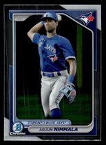 2024 Bowman Chrome Prospects #BCP-199 Arjun Nimmala