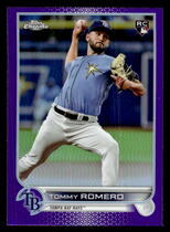 2022 Topps Chrome Update Purple Refractor #USC104 Tommy Romero