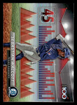 2024 Bowman Chrome Bowman Scouts Top 100 #BTP-45 Sebastian Walcott