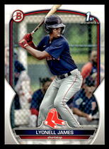 2023 Bowman Prospects #BP-118 Lyonell James