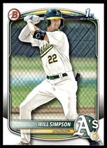 2025 Bowman Prospects #BP-35 Will Simpson