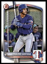 2025 Bowman Prospects #BP-72 Paulino Santana