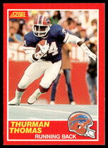 1989 Score Base Set #211 Thurman Thomas
