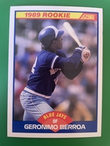 1989 Score Base Set #632 Geronimo Berroa