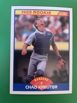 1989 Score Base Set #638 Chad Kreuter