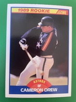 1989 Score Base Set #643 Cameron Drew