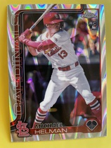 2025 Topps Chrome RayWave Refractor #104 Michael Helman