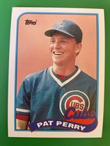 1989 Topps Base Set #186 Pat Perry