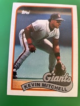 1989 Topps Base Set #189 Kevin Mitchell