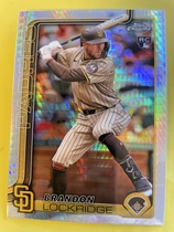 2025 Topps Chrome Prism Refractor #106 Brandon Lockridge