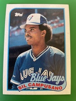 1989 Topps Base Set #191 Sil Campusano