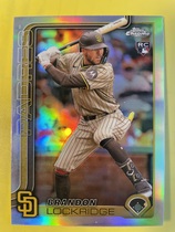 2025 Topps Chrome Refractor #106 Brandon Lockridge