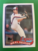 1989 Topps Base Set #197 Neal Heaton