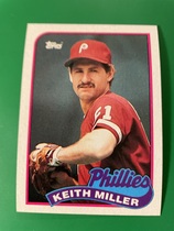 1989 Topps Base Set #268 Keith Miller