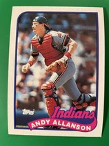 1989 Topps Base Set #283 Andy Allanson