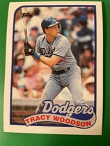 1989 Topps Base Set #306 Tracy Woodson