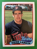 1989 Topps Base Set #318 Gene Larkin