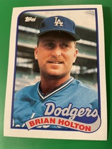 1989 Topps Base Set #368 Brian Holton