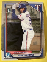 2024 Bowman Chrome Prospects #BCP-192 Braylin Morel