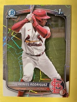 2025 Bowman Chrome Prospects Pulsar Refractor #BCP-200 Rainiel Rodriguez