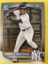 2025 Bowman Chrome Prospects #BCP-199 Mani Cedeno
