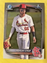 2025 Bowman Chrome Prospects #BCP-221 Royelny Strop