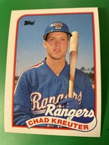 1989 Topps Base Set #432 Chad Kreuter