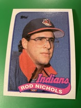1989 Topps Base Set #443 Rod Nichols