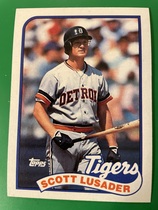 1989 Topps Base Set #487 Scott Lusader