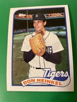 1989 Topps Base Set #499 Don Heinkel