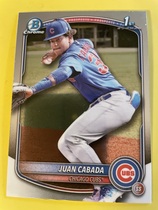 2025 Bowman Chrome Prospects #BCP-207 Juan Cabada