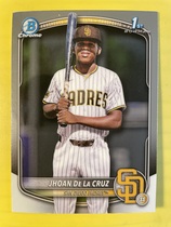 2025 Bowman Chrome Prospects #BCP-223 Jhoan De La Cruz