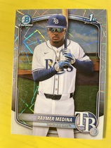 2025 Bowman Chrome Prospects Laser #BCP-175 Raymer Medina