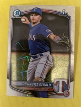 2025 Bowman Chrome Prospects Laser #BCP-158 Devin Fitz-Gerald