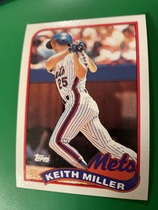 1989 Topps Base Set #557 Keith Miller