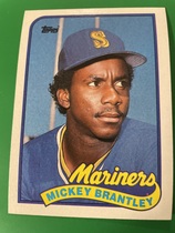 1989 Topps Base Set #568 Mickey Brantley