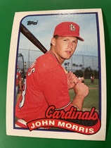1989 Topps Base Set #578 John Morris