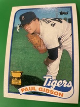 1989 Topps Base Set #583 Paul Gibson