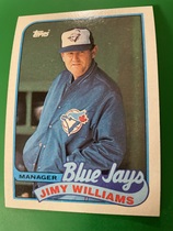 1989 Topps Base Set #594 Jimy Williams