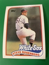 1989 Topps Base Set #616 Steve Rosenberg