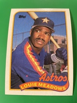 1989 Topps Base Set #643 Louie Meadows