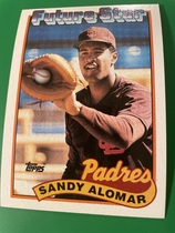 1989 Topps Base Set #648 Sandy Alomar Jr.