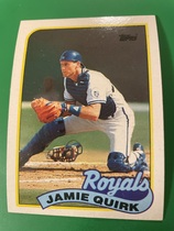 1989 Topps Base Set #702 Jamie Quirk