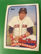 1989 Topps Base Set #704 Carlos Quintana