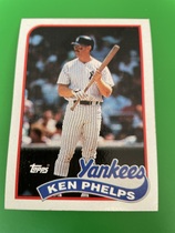 1989 Topps Base Set #741 Ken Phelps