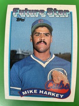 1989 Topps Base Set #742 Mike Harkey